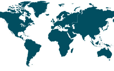 интерактивна карта с информация за начина на преминаване на границите по света