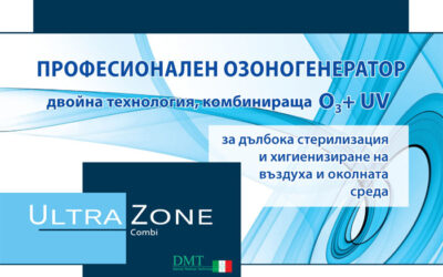 Професионален озоногенератор за дълбока стерилизация и хигиенизиране на въздуха