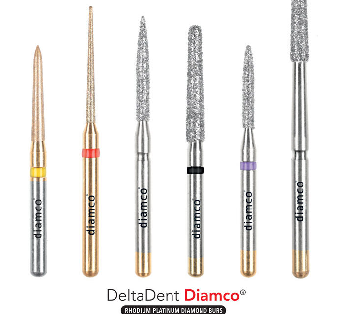Диамантени борери с родиево-платинова сплав