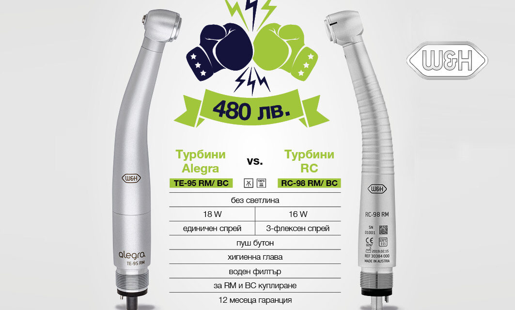 Турбини Alegra TE-95/ BC vs. Турбини RC RC-98 RM/ BC