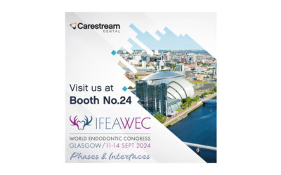 CarestreamDental: Ние сме развълнувани да обявим участието си в 14-ия световен ендодонтски конгрес на IFEA в Глазгоу, Шотландия!