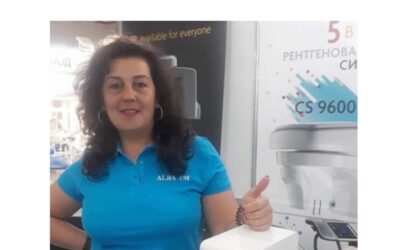 Ева Славчева, мениджър – продажби, „Алба ТМ“: „Алба ТМ“ празнува 35 години партньорство с Carestream Dental (Kodak)