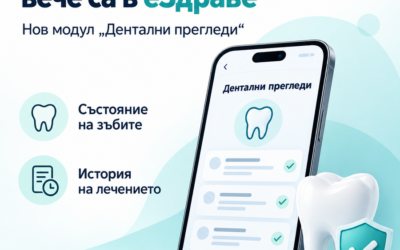 Прегледите при зъболекар вече са част от електронното здравно досие